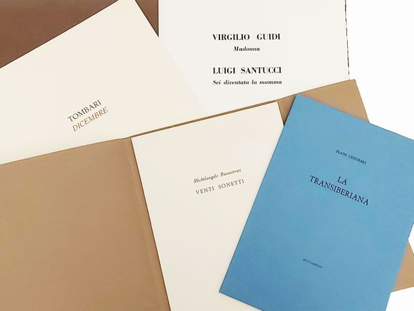 Tamburi - Micossi - Guidi - Bellotti  - Asta La collezione Bucciarelli: dipinti, grafiche, edizioni d'artista - Associazione Nazionale - Case d'Asta italiane