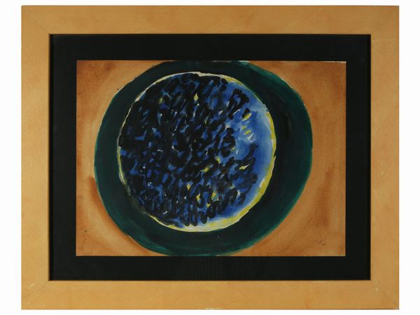 VIRGILIO GUIDI : Architettura cosmica  - Asta La collezione Bucciarelli: dipinti, grafiche, edizioni d'artista - Associazione Nazionale - Case d'Asta italiane