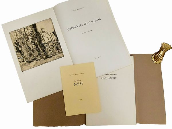 Bartolini - Micossi - Treccani  - Asta La collezione Bucciarelli: dipinti, grafiche, edizioni d'artista - Associazione Nazionale - Case d'Asta italiane