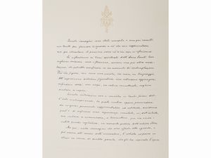 Lello Scorzelli : Padri della Chiesa: 10 litografie  - Asta La collezione Bucciarelli: dipinti, grafiche, edizioni d'artista - Associazione Nazionale - Case d'Asta italiane