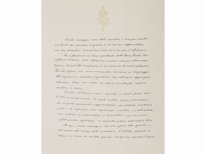 Lello Scorzelli : Padri della Chiesa: 10 litografie  - Asta La collezione Bucciarelli: dipinti, grafiche, edizioni d'artista - Associazione Nazionale - Case d'Asta italiane