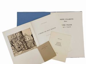 WALTER PIACESI - Quattro libri d'artista