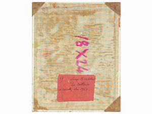 Luigi Bartolini : Le lattaie in carretta 1960  - Asta La collezione Bucciarelli: dipinti, grafiche, edizioni d'artista - Associazione Nazionale - Case d'Asta italiane