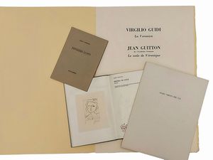 VIRGILIO GUIDI - Quattro libri d'artista