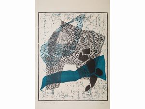 LUIGI VERONESI : L. Veronesi 6 incisioni 1959  - Asta La collezione Bucciarelli: dipinti, grafiche, edizioni d'artista - Associazione Nazionale - Case d'Asta italiane