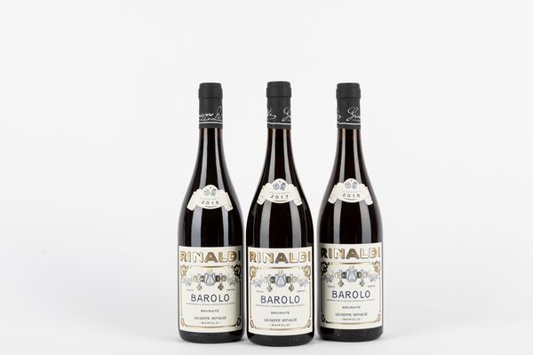 Piemonte : Giuseppe Rinaldi Verticale Barolo Brunate (3 BT)  - Asta Vini e distillati - Associazione Nazionale - Case d'Asta italiane