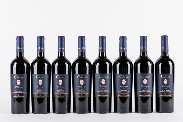 Toscana : Tenute del Cabreo Cabreo Il Borgo (8 BT)  - Asta Vini e distillati - Associazione Nazionale - Case d'Asta italiane