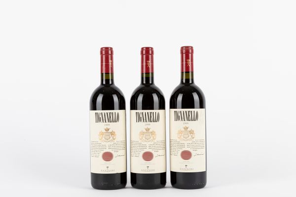 Toscana : Tignanello (3 BT)  - Asta Vini e distillati - Associazione Nazionale - Case d'Asta italiane