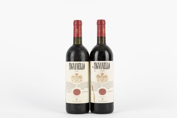 Toscana : Tignanello 1999-2000 (2 BT)  - Asta Vini e distillati - Associazione Nazionale - Case d'Asta italiane