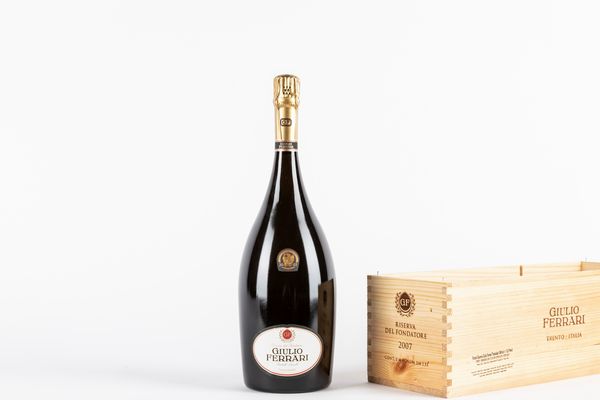 Trentino - Alto Adige : Giulio Ferrari Riserva del Fondatore Magnum  - Asta Vini e distillati - Associazione Nazionale - Case d'Asta italiane