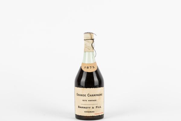 FRANCIA : Barnett & Fils Grande Champagne 1875 Vintage  - Asta Vini e distillati - Associazione Nazionale - Case d'Asta italiane
