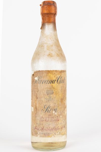 Cuba : Havana Club Jose Arechabala - Imbottigliamento Pre Fidel Castro  - Asta Vini e distillati - Associazione Nazionale - Case d'Asta italiane