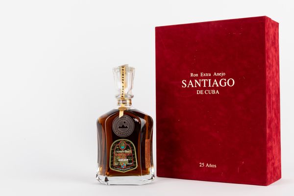 Cuba : Santiago De Cuba 25 YO - Edizione Speciale 490th Anniversary  - Asta Vini e distillati - Associazione Nazionale - Case d'Asta italiane