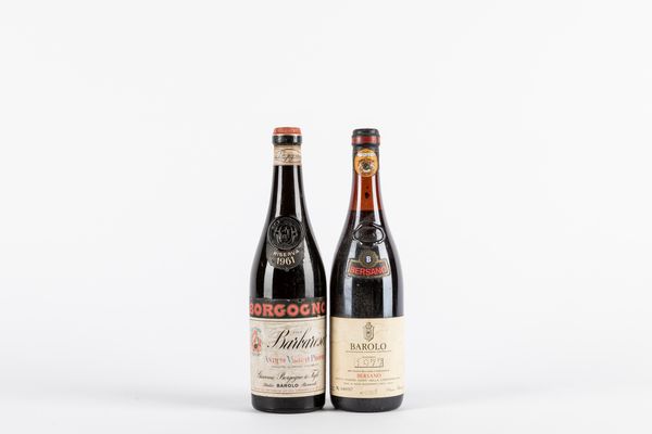 Piemonte : Barolo Bersano e Borgogno (2 BT)  - Asta Vini e distillati - Associazione Nazionale - Case d'Asta italiane