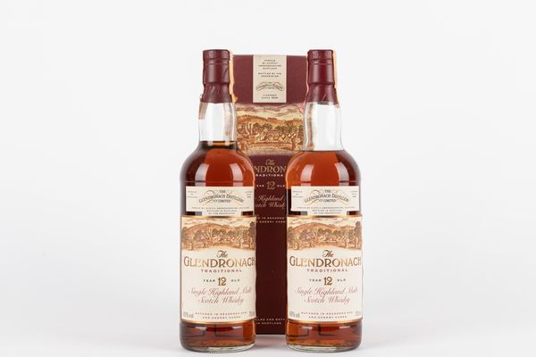 Scozia : Glendronach Traditional 12 YO (2 BT)  - Asta Vini e distillati - Associazione Nazionale - Case d'Asta italiane