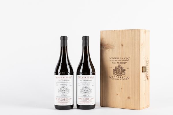 Piemonte : Giuseppe Mascarello e Figlio Monprivato Ca d'Morissio Barolo Riserva (2 BT)  - Asta Vini e distillati - Associazione Nazionale - Case d'Asta italiane