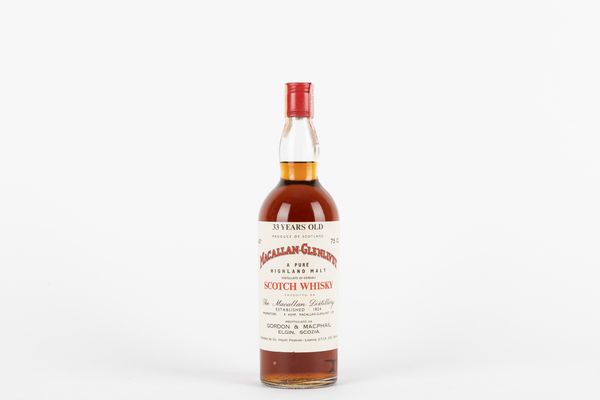 Scozia : Macallan Glenlivet 33 YO  - Asta Vini e distillati - Associazione Nazionale - Case d'Asta italiane