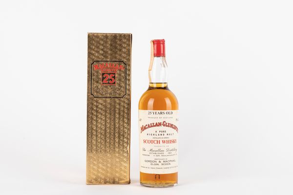 Scozia : Macallan Glenlivet 25 YO  - Asta Vini e distillati - Associazione Nazionale - Case d'Asta italiane