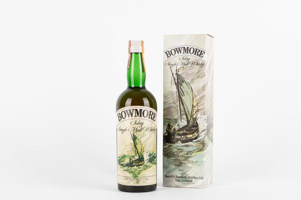 Scozia : Bowmore Sherriff's (Vela/Ship Label)  - Asta Vini e distillati - Associazione Nazionale - Case d'Asta italiane