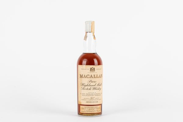 Scozia : Macallan (Distillazione stimata: 1952-1954)  - Asta Vini e distillati - Associazione Nazionale - Case d'Asta italiane