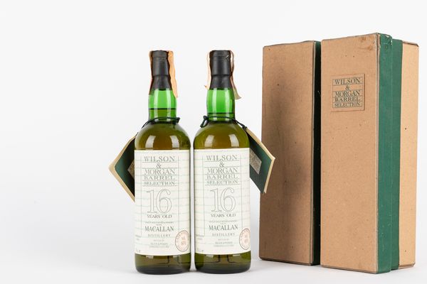 Scozia : Macallan 16 YO 1980 Wilson & Morgan Barrel Selection Cask Strength (Single Cask) (2 BT)  - Asta Vini e distillati - Associazione Nazionale - Case d'Asta italiane