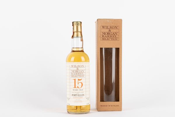 Scozia : Port Ellen 15 YO 1980 Wilson & Morgan Barrel Selection  - Asta Vini e distillati - Associazione Nazionale - Case d'Asta italiane