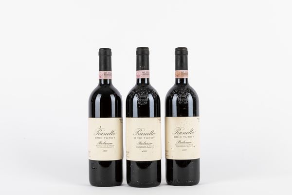 Piemonte : Prunotto Barbaresco Bric Turot (3 BT)  - Asta Vini e distillati - Associazione Nazionale - Case d'Asta italiane