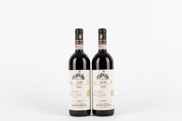 Piemonte : Bruno Giacosa Barbaresco Etichetta Bianca (2 BT)  - Asta Vini e distillati - Associazione Nazionale - Case d'Asta italiane