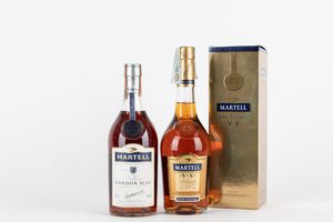 FRANCIA - Martell Cognac Cordon Bleu e VS Fine Champagne (2 BT)