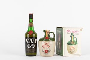 Scozia - VAT 69 (70s) e Old Rarity 12 YO (2 BT)