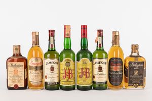Scozia - Ballantine's - Grant's - J&B - Jameson Whisky (8 BT)