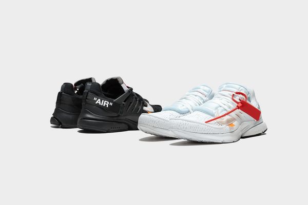 Nike : Bundle Pack - Air Presto Off-White Black e Air Presto Off-White White / Taglia US 8 EUR 41  - Asta Christmas Pop: arte, sneakers e design - Associazione Nazionale - Case d'Asta italiane