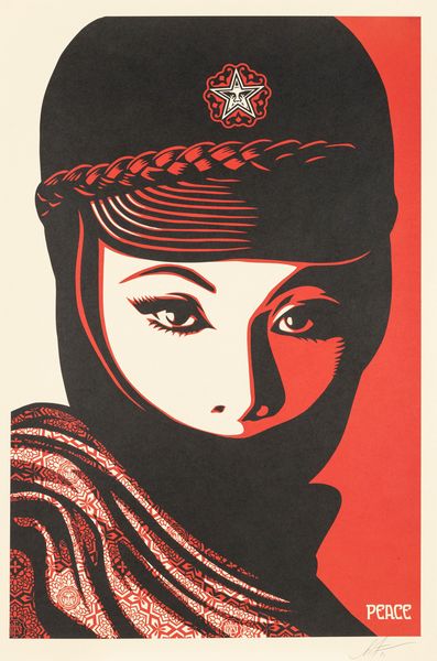 Shepard Fairey Obey : Mujer fatale  - Asta Christmas Pop: arte, sneakers e design - Associazione Nazionale - Case d'Asta italiane