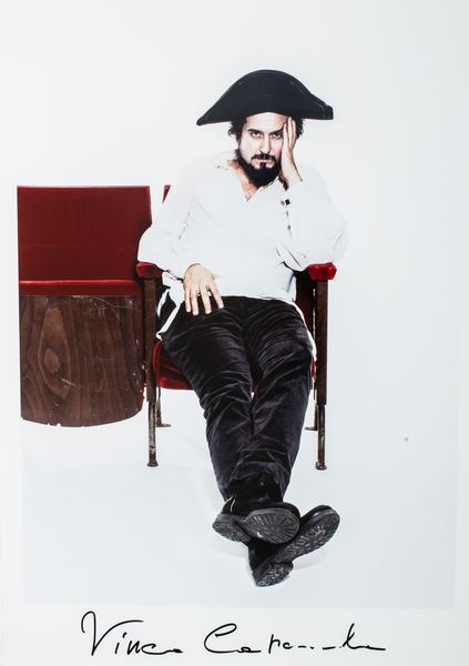 Vinicio Capossela, : Foto autografata di Vinicio Capossela  - Asta Christmas Pop: arte, sneakers e design - Associazione Nazionale - Case d'Asta italiane