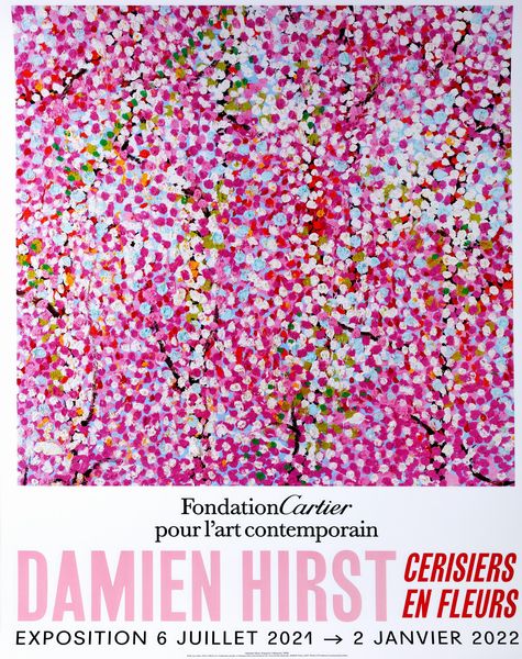 Damien Hirst : Cerisiers en fleurs  - Asta Christmas Pop: arte, sneakers e design - Associazione Nazionale - Case d'Asta italiane