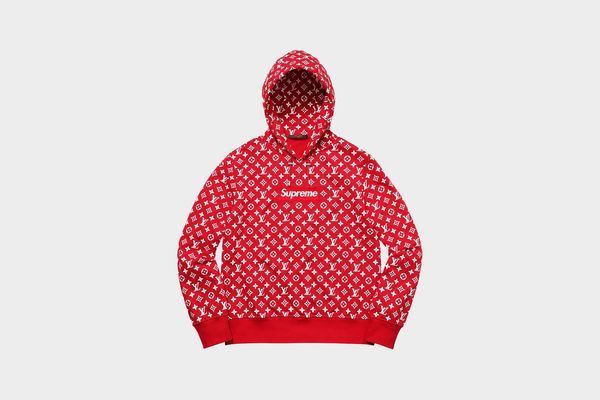 Supreme : Supreme x Louis Vuitton Box Logo Hooded Sweatshirt / Taglia XL  - Asta Christmas Pop: arte, sneakers e design - Associazione Nazionale - Case d'Asta italiane