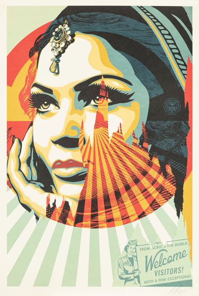 Shepard Fairey Obey : Target Exceptions  - Asta Christmas Pop: arte, sneakers e design - Associazione Nazionale - Case d'Asta italiane