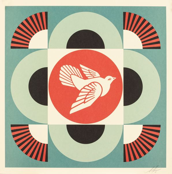 Shepard Fairey Obey : Geometric Doves (serie completa)  - Asta Christmas Pop: arte, sneakers e design - Associazione Nazionale - Case d'Asta italiane