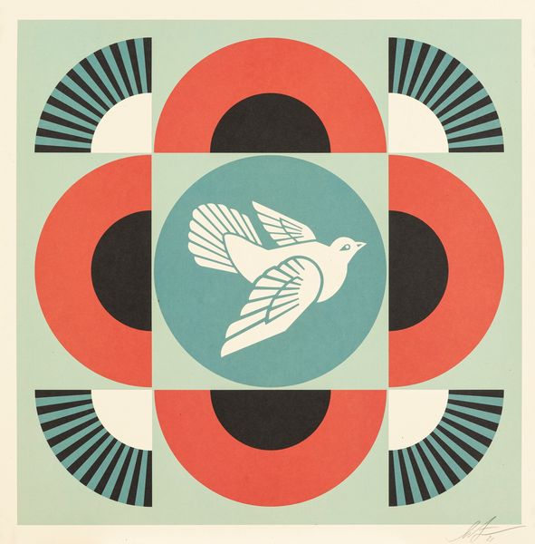 Shepard Fairey Obey : Geometric Doves (serie completa)  - Asta Christmas Pop: arte, sneakers e design - Associazione Nazionale - Case d'Asta italiane