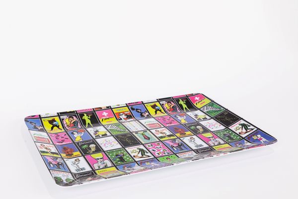 Elio Fiorucci : Vassoio  - Asta Christmas Pop: arte, sneakers e design - Associazione Nazionale - Case d'Asta italiane