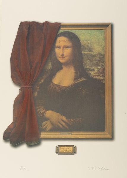 LUCA MARIA PATELLA : Gioconda in fronte  - Asta Christmas Pop: arte, sneakers e design - Associazione Nazionale - Case d'Asta italiane