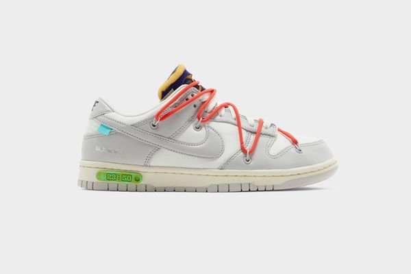 Nike : Dunk Low Off-White Lot 23 / Taglia US 8.5 EUR 42  - Asta Christmas Pop: arte, sneakers e design - Associazione Nazionale - Case d'Asta italiane