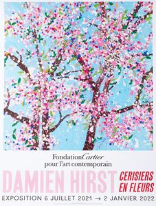Damien Hirst : Cerisiers en fleurs  - Asta Christmas Pop: arte, sneakers e design - Associazione Nazionale - Case d'Asta italiane