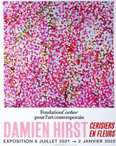 Damien Hirst : Cerisiers en fleurs  - Asta Christmas Pop: arte, sneakers e design - Associazione Nazionale - Case d'Asta italiane