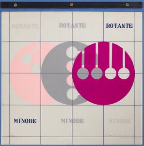 Arnaldo Pomodoro - Rotante minore