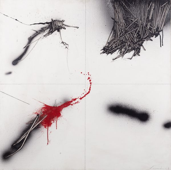 EMILIO SCANAVINO : Alfabeto senza fine n�1  - Asta Arte Moderna e Contemporanea - Associazione Nazionale - Case d'Asta italiane