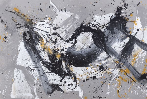 Toti Scialoja : Senza titolo  - Asta Arte Moderna e Contemporanea - Associazione Nazionale - Case d'Asta italiane