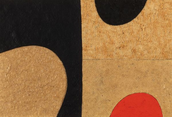 Alberto Burri : Cellotex  - Asta Arte Moderna e Contemporanea - Associazione Nazionale - Case d'Asta italiane