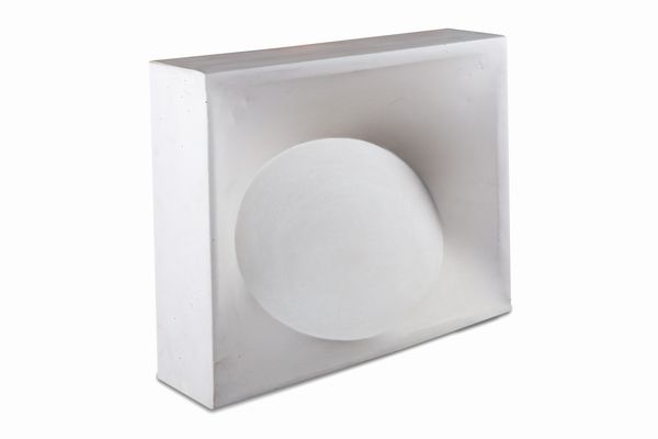 Turi Simeti : Ovale bianco  - Asta Arte Moderna e Contemporanea - Associazione Nazionale - Case d'Asta italiane