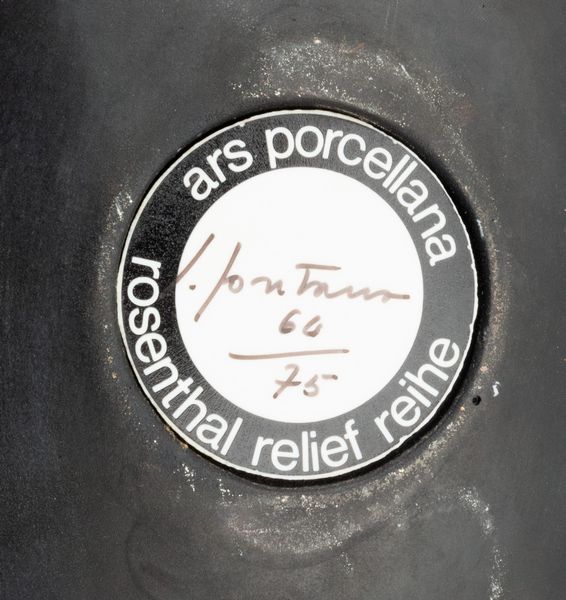 LUCIO FONTANA : Concetto Spaziale Ovale  - Asta Arte Moderna e Contemporanea - Associazione Nazionale - Case d'Asta italiane